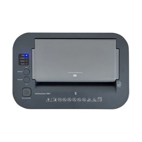 Hewlett-Packard HP Niszczarka ONESHRED Auto 100CC, biało-szara