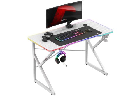 Huzaro Biurko gamingowe Huzaro Hero 1.7 RGB White
