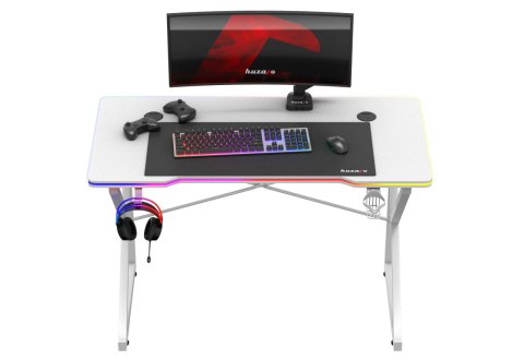 Huzaro Biurko gamingowe Huzaro Hero 1.7 RGB White