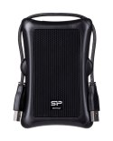 Silicon Power Dysk zewnętrzny HDD Silicon Power Armor A30 (1TB; 2.5"; USB 3.2; 5400 obr/min; Black; SP010TBPHDA30S3A)