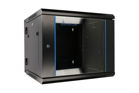 Extralink Extralink - szafka wisząca 19" 12U 600x600 AZH Czarna