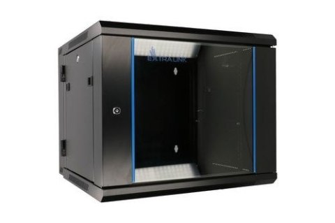 Extralink Extralink - szafka wisząca 19" 12U 600x600 AZH Czarna