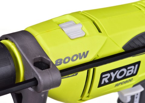 RYOBI Wiertarka udarowa Ryobi RPD800-K 800 W 3000 RPM uchwyt bezkluczykowy 1,8 kg RYOBI Wiertarka udarowa Ryobi RPD800-K 800 W 3000 RPM uchwyt bezkluczykowy 1,8 kg