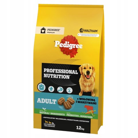 Pedigree PEDIGREE Professional wołowina - sucha karma dla psa - 12kg