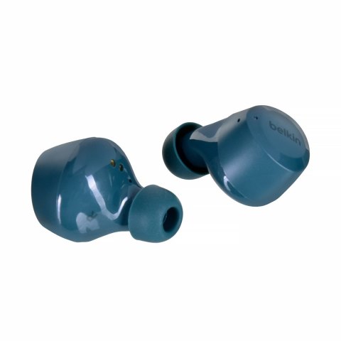 Belkin Słuchawki bezprzewodowe douszne Belkin SoundForm Bolt True Wireless Earbuds BT5.2 IPX4 Teal