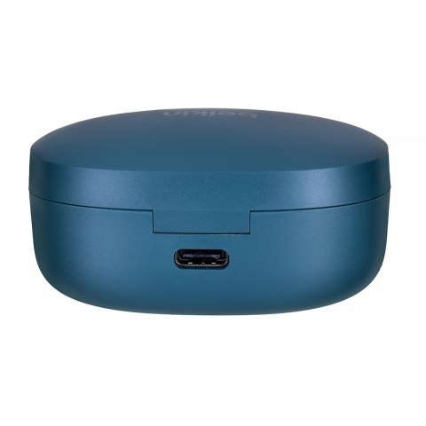 Belkin Słuchawki bezprzewodowe douszne Belkin SoundForm Bolt True Wireless Earbuds BT5.2 IPX4 Teal