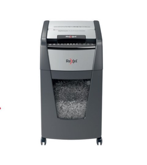 REXEL Rexel Niszczarka Optimum AutoFeed+ 300X, (P-4), 300 kartek, 60 l kosz REXEL Rexel Niszczarka Optimum AutoFeed+ 300X, (P-4), 300 kartek, 60 l kosz
