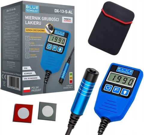 BLUE TECHNOLOGY Miernik grubości lakieru Blue Technology DX-13-S-AL BLUE TECHNOLOGY Miernik grubości lakieru Blue Technology DX-13-S-AL