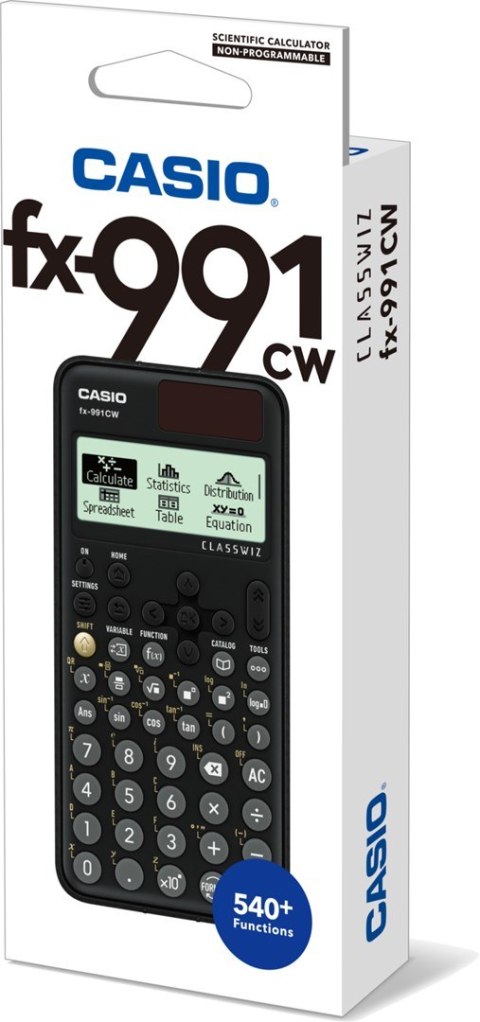 Casio CASIO FX-991CW KALKULATOR NAUKOWY BOX. Czarny. Casio CASIO FX-991CW KALKULATOR NAUKOWY BOX. Czarny.