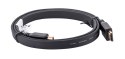 Lanberg Kabel Lanberg CA-HDMI-21CU-0010-BK (HDMI M - HDMI M; 1m; kolor czarny)
