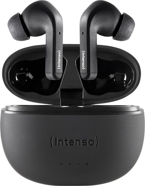 INTENSO Intenso Black Buds T300A Słuchawki True Wireless Stereo (TWS) Douszny Połączenia/Muzyka/Sport/Codzienność USB Type-C Bluetooth C INTENSO Intenso Black Buds T300A Słuchawki True Wireless Stereo (TWS) Douszny Połączenia/Muzyka/Sport/Codzienność USB Type-C Bluetooth C