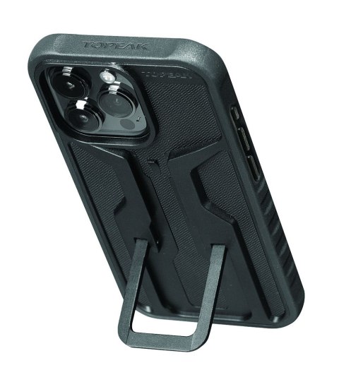 TOPEAK TOPEAK POKROWIEC RIDECASE FOR iPHONE 15 PRO BLACK/GRAY