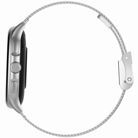Gravity Smartwatch Damski GRAVITY GT12-6 Fioletowy Pasek Silikonowy + Srebrna Bransoleta Gravity Smartwatch Damski GRAVITY GT12-6 Fioletowy Pasek Silikonowy + Srebrna Bransoleta