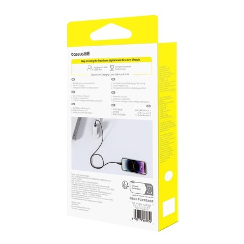 Baseus Kabel Baseus Dura 2.4A 1m (czarno-złoty)