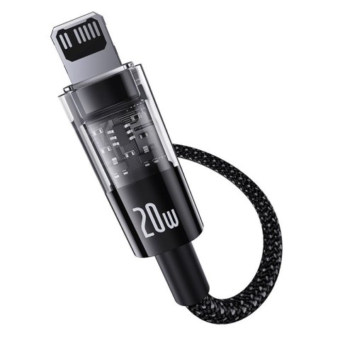 Baseus Kabel Baseus Gem USB C-IP 20W 1m (czarny)
