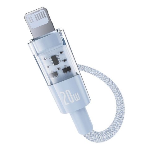 Baseus Kabel Baseus Gem USB C-IP 20W 1m (niebieski)