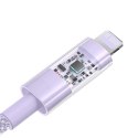 Baseus Kabel Baseus Gem USB C-IP 20W 2m (fioletowy)