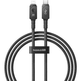 Baseus Kabel Baseus Unbreakable USB C-IP 20W 1m (czarny)
