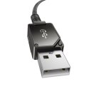 Baseus Kabel Baseus Unbreakable USB-IP 2.4A 1m (czarny)