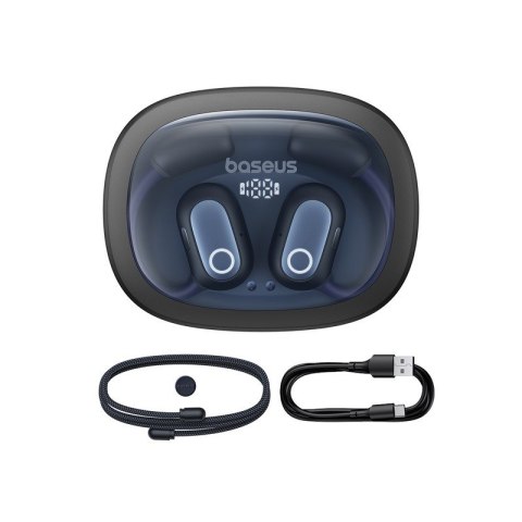 Baseus Słuchawki bezprzewodowe Baseus Eli Fit Open-Ear (czarny)