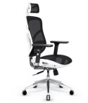 DIABLO CHAIRS Fotel gamingowy DIABLO V-BASIC fotel biało-czarny