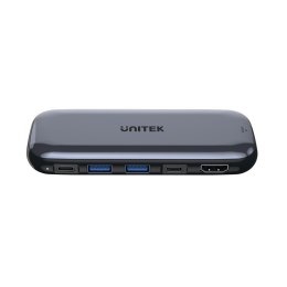 UNITEK UNITEK HUB USB-C STORAGE M.2, HDMI, USB-C PD 100W,