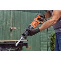 BLACK+DECKER Black&Decker BES301-QS piła szablasta 2800spm 750W (1798340) Czarny, Pomarańczowy