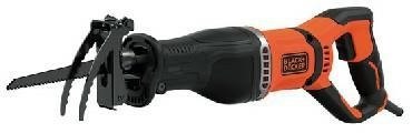 BLACK+DECKER Black&Decker BES301-QS piła szablasta 2800spm 750W (1798340) Czarny, Pomarańczowy