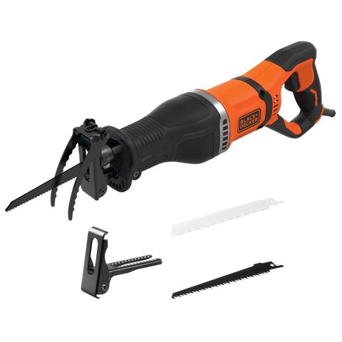 BLACK+DECKER Black&Decker BES301-QS piła szablasta 2800spm 750W (1798340) Czarny, Pomarańczowy
