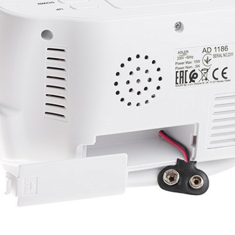 Adler Budzik ADLER AD 1186 white