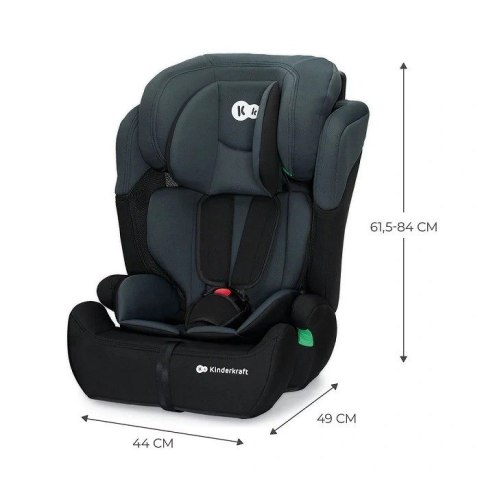 KinderKraft Kinderkraft fotelik COMFORT UP i-Size 9-36kg Czarny