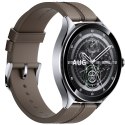Xiaomi Zegarek Smartwatch Xiaomi Watch 2 Pro LTE Srebrny | Smartband | Bluetooth 5.3, 4G LTE, Wi-Fi, GPS, NFC, 5ATM, 1.43"