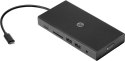 Hewlett-Packard Stacja dokująca HP Travel USB-C Universal Multiport Hub czarna 1C1Y5AA