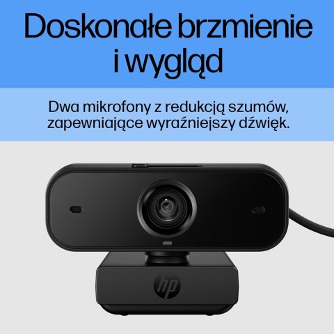 Hewlett-Packard Kamera HP 430 Full HD Webcam USB czarna 77B11AA