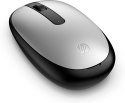Hewlett-Packard Mysz HP 240 Pike Silver Bluetooth Mouse bezprzewodowa srebrno-czarna 43N04AA