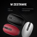 Hewlett-Packard Mysz HP 240 Pike Silver Bluetooth Mouse bezprzewodowa srebrno-czarna 43N04AA