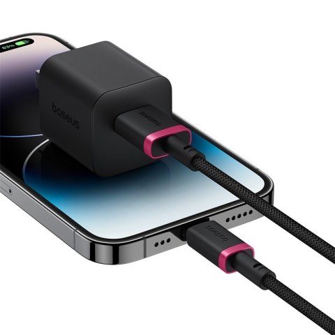 Baseus Kabel Baseus Dura 2.4A 1m (czerwono-czarny)