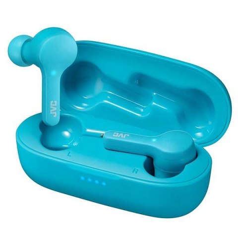 JVC Słuchawki JVC HAA-7TANU (douszne, bezprzewodowe, niebieskie)