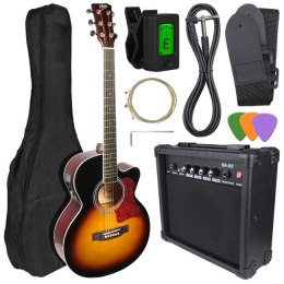 V-tone V-TONE EAG SET SB gitara elektroakus. + wzmacniacz