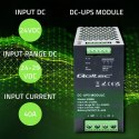 Qoltec QOLTEC MODUŁ UPS DC NA SZYNĘ DIN | 40A | 24V