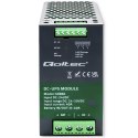 Qoltec QOLTEC MODUŁ UPS DC NA SZYNĘ DIN | 40A | 24V