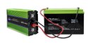 Qoltec QOLTEC PRZETWORNICA NAPIĘCIA MONOLITH | ŁADOWANIE BATERII | UPS | 2000W | 4000W | 12V NA 230V | CZYSTY SINUS | LCD