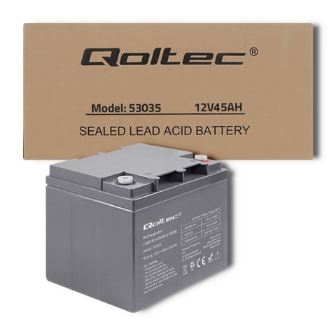 Qoltec Akumulator bezobsługowy Qoltec 53035