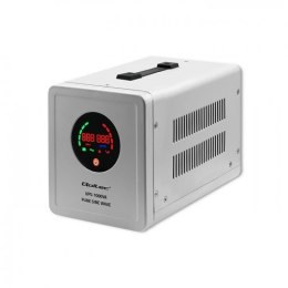 Qoltec QOLTEC ZASILACZ AWARYJNY PURE SINE WAVE UPS | 1000VA | 700W | SZARY