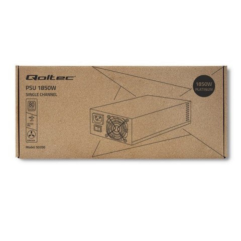 Qoltec QOLTEC ZASILACZ PCI-E 1850W | 80 PLUS PLATINUM | GAMING MINER