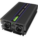 Qoltec Qoltec Przetwornica napięcia Monolith 4000 MS Wave 51928, 12V na 230V, 2000/4000W, USB