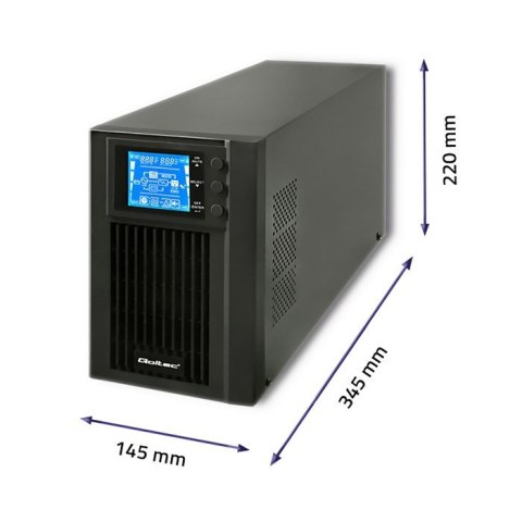 Qoltec Zasilacz Qoltec 53042 (MT; 1000VA)