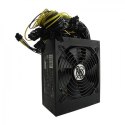 Qoltec Zasilacz Qoltec Bitcoin Mine 50147 (1600 W; Aktywne; 140 mm)