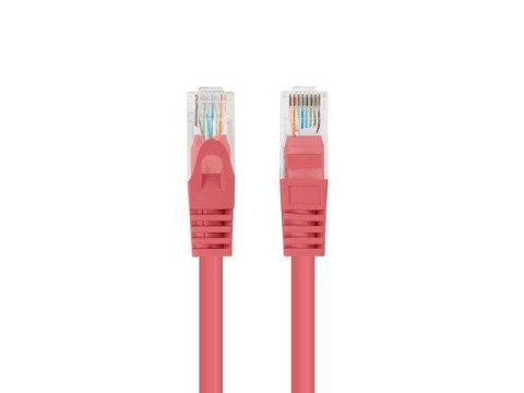 Lanberg PATCHCORD KAT.6 UTP 1.5M CZERWONY FLUKE PASSED LANBERG 10-PACK