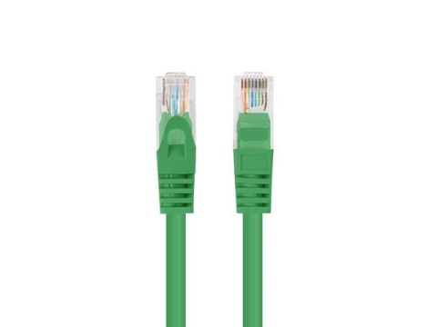 Lanberg PATCHCORD KAT.6 UTP 2M ZIELONY FLUKE PASSED LANBERG 10-PACK